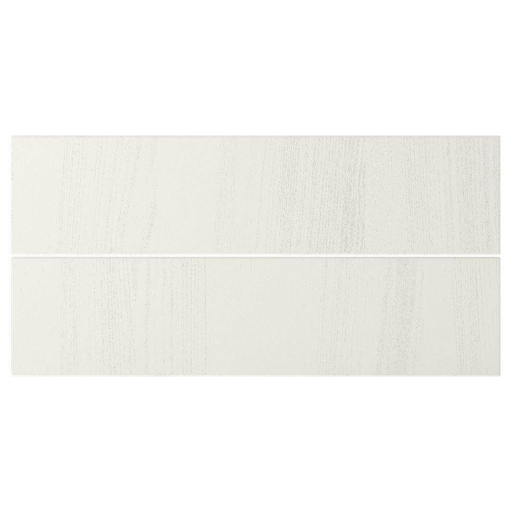 Фронтальная панель ящика РОСДАЛЬ, белый ясень - схема-чертеж с размерами