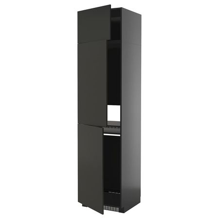 METOD Высокий шкаф д/холод/мороз/3 дверцы