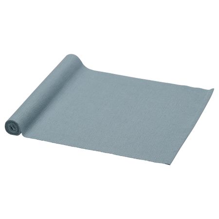 Дорожка настольная, 35x130 см, светлый серо-бирюзовый IKEA SNÖKRABB КРАББA 905.646.55