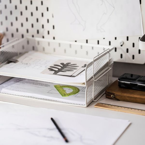 Лоток для корреспонденции, белый IKEA DRÖNJÖNS ДРЁНЙОНС 204.288.26 - фото 7