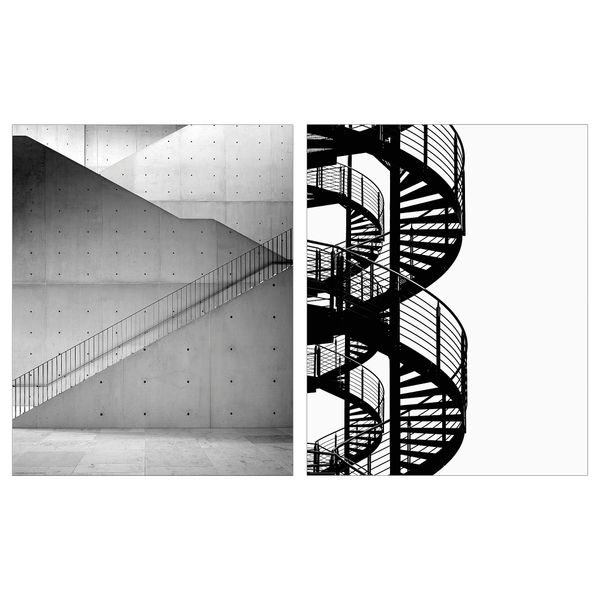 Постер, 40x50 см, Лестница IKEA DRÖMBILD ДРЁМБИЛЬД 505.548.75 - фото 1