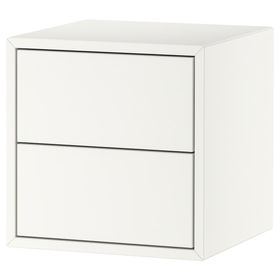 EKET Шкаф с 2 ящиками - белый 35x35x35 см