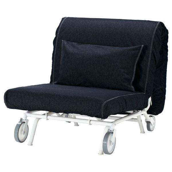 Чехол кресла-кровати ИКЕА ПС, Ванста темно-синий - фото 2