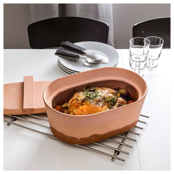 Глиняный горшок АНВЭНДБАР (37x25x15 см) - схема-чертеж с размерами