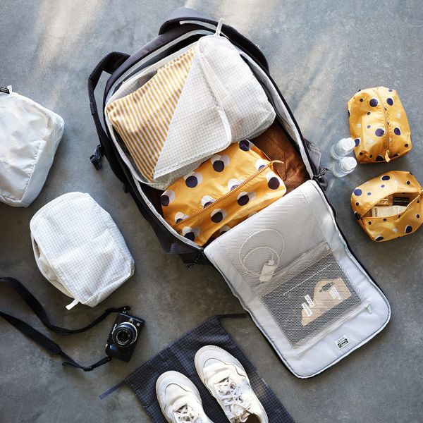 Сумка, клетчатый орнамент/черный 30x40 см/8 л IKEA RENSARE РЕНСАРЕ 504.325.01 - фото 3