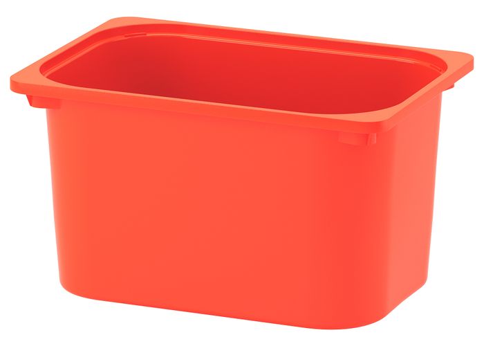 Контейнер, оранжевый, 42x30x23 см IKEA TROFAST ТРУФАСТ 304.662.81