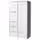 VISTHUS Гардероб - серый/белый 122x59x216 см