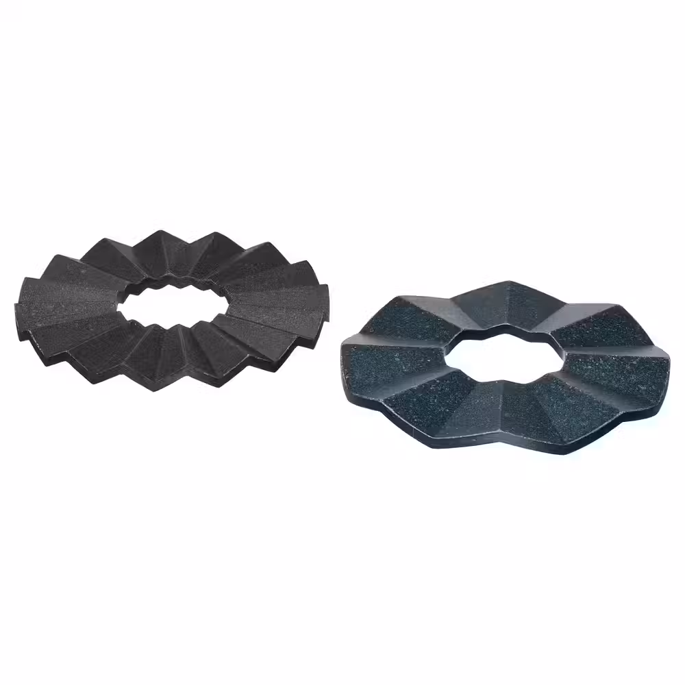 ELDSTJÄRT Подставка под горячее,2 штуки - круглой формы/чёрный черно-синий 19 см - фото 1