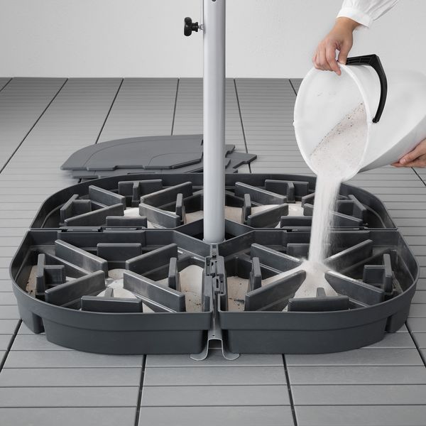 Зонт от солнца с опорой, 270 cm IKEA HÖGÖN ХЁГЁН 193.210.01 - фото 9