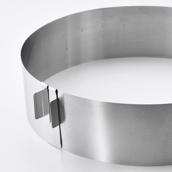 Рамка для выпечки, регулируемая 30 см IKEA TÅRTBAK ТОРТБАК 504.855.37 - фото 4