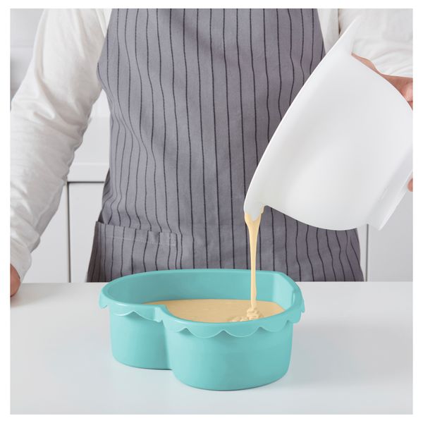 Форма для выпечки СОККЕРТАКА, в форме сердца голубой (1.5 л) - фото 2