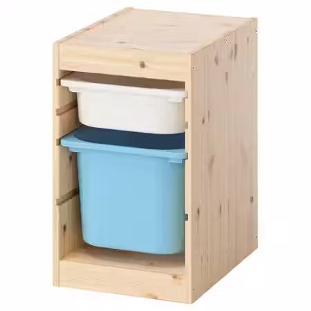 TROFAST Комбинация д/хранения+контейнеры