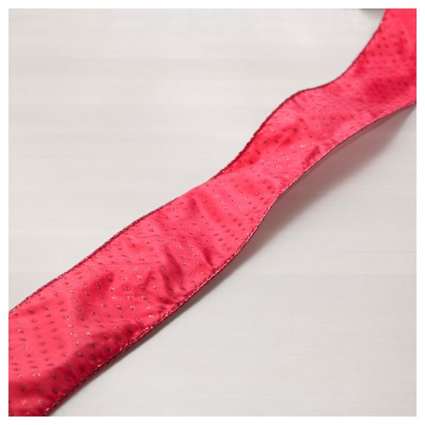 Тесьма ВИНТЕР 2016, красный (5 м) - схема-чертеж с размерами