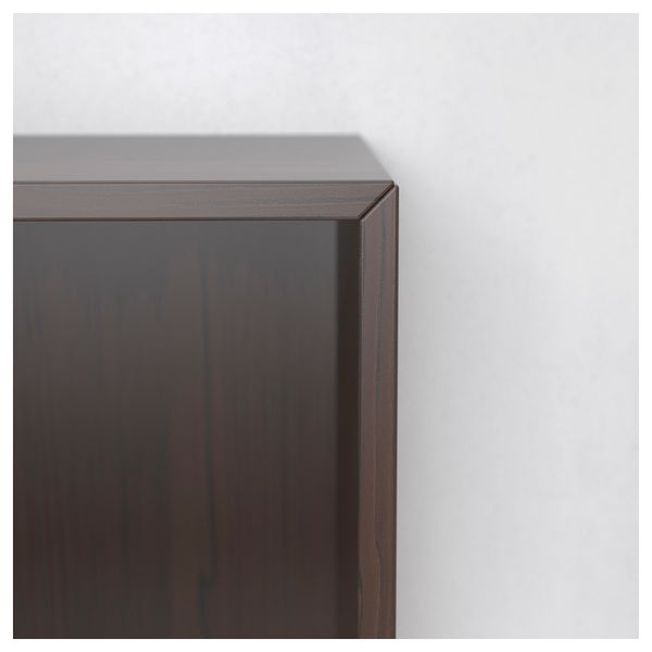Навесной шкаф с 1 дверцей ВЭЛЬЕ, коричневый (35x35 см) - фото 2