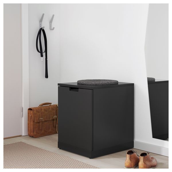 Комод НОРДЛИ, антрацит (40x54 см) - фото 3