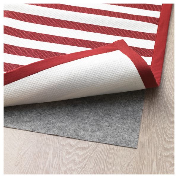 Ковер безворсовый, красный/белый, 80x150 см IKEA ВИНТЕР 2019 504.502.84 - схема-чертеж с размерами