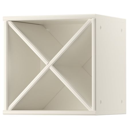 Шкаф для вина, белый с оттенком 40x37x40 см IKEA TORNVIKEN ТОРНВИКЕН 903.590.23
