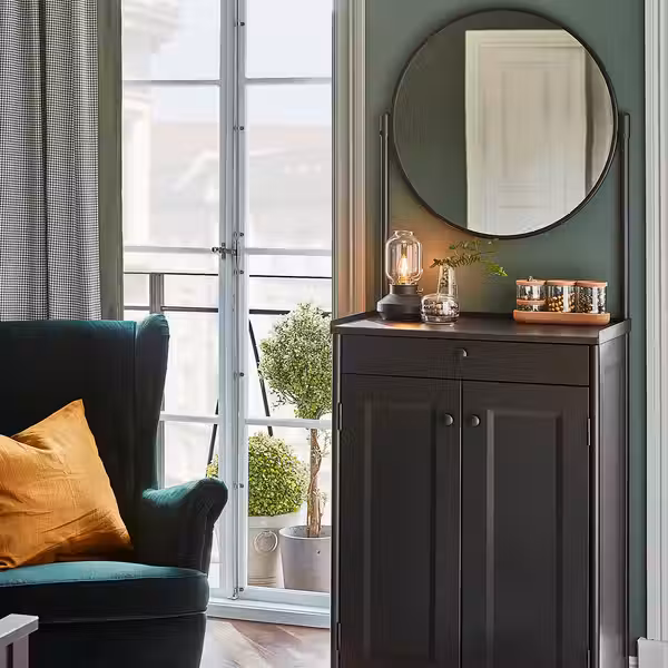 TÄRNABY Лампа настольная - регулируемая яркость антрацит 25 см - фото 6