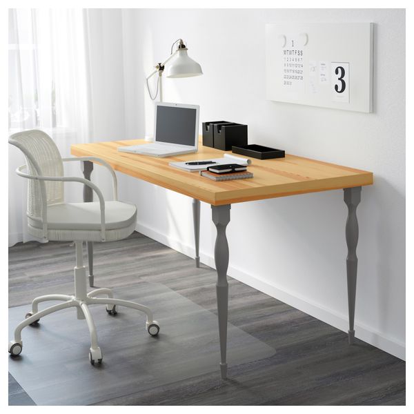 Столешница ТОРНЛИДЕН, сосновый шпон - фото 4