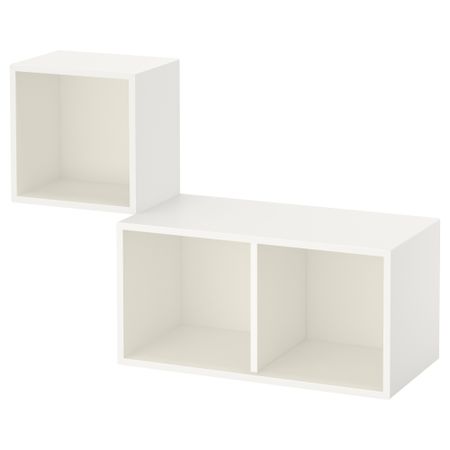 Комбинация настенных шкафов ЭКЕТ, белый (105x35x70 см)