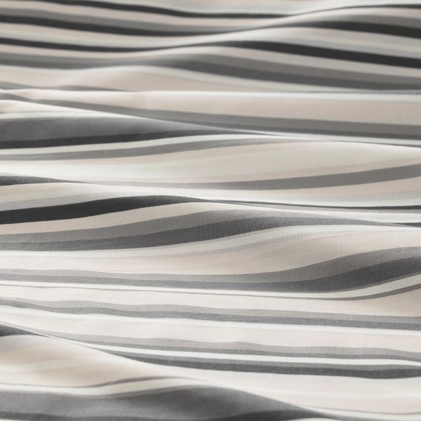 Пододеяльник и 1 наволочка, серый/полоска 150x200/50x70 см IKEA RANDGRÄS РАНДГРЭС 904.389.78 - фото 4