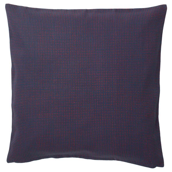 Чехол на подушку ЮППЕРЛИГ, темно-синий, точечный (50x50 см) - фото 2