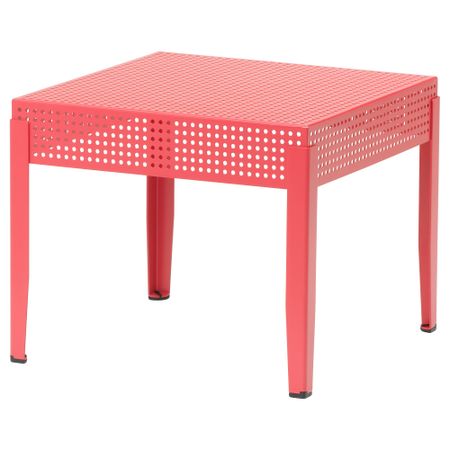 Стол, для дома/улицы СЬЕЛЬВСТЭНДИГ, розовый (51x51 см)
