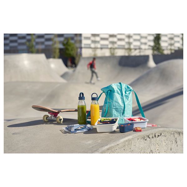 Сумка для/завтраков, зеленый 22x17x30 см IKEA ИКЕА/365+ 304.097.14 - фото 4