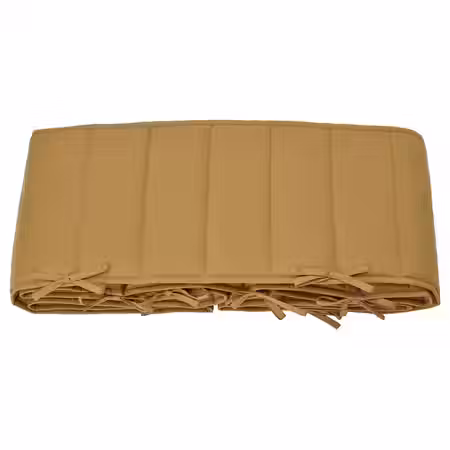 GULDVÄVARE ГУЛЬДВЭВАРЕ Мягкий бортик - темно-желтый 60x120 см