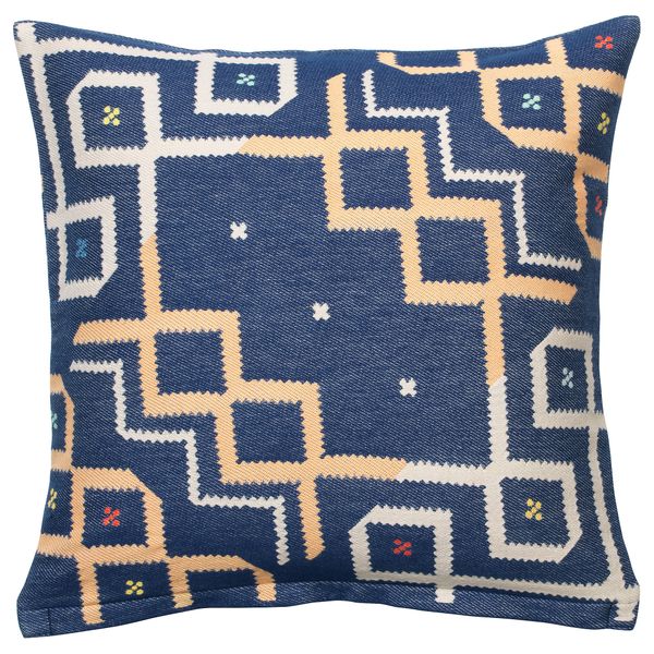 Чехол на подушку ОВЕРАЛЛЬТ, синий (50x50 см) - фото 1