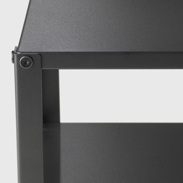 Тумба прикроватная, 37x28 см, черный IKEA KNARREVIK КНАРРЕВИК 303.811.83 - фото 5