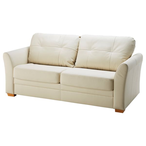 Диван-кровать 3-местный, Глосе/Бумстад бежевый IKEA GESSBERG ГЕССБЕРГ 003.777.43 - фото 1