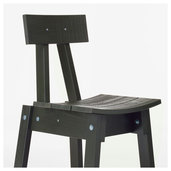 Стул ИНДУСТРИЕЛЛ, зелено-черный - фото 2