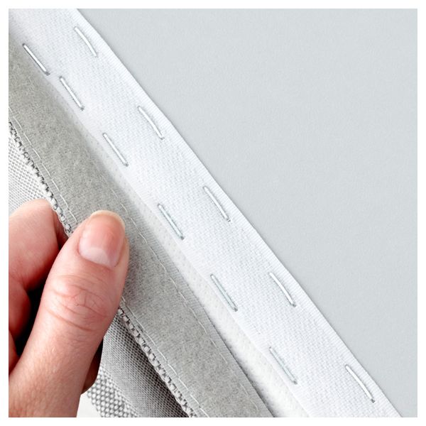 Секция дивана+отделение для хранения ВАЛЛЕНТУНА, Оррста светло-серый - схема-чертеж с размерами