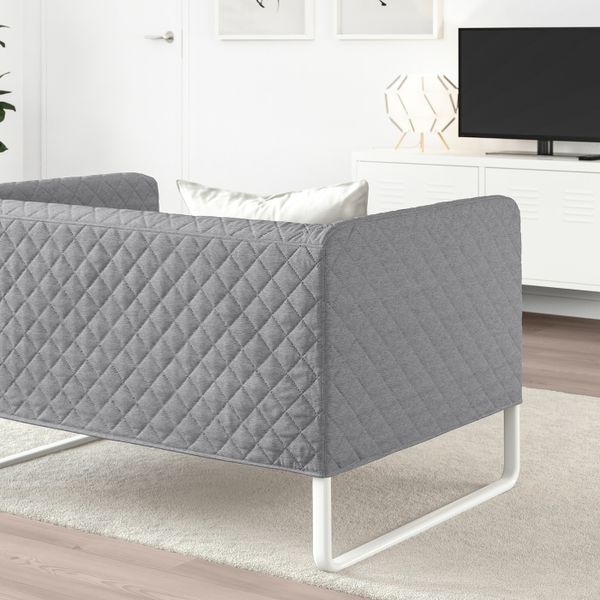 2-местный диван, Книса светло-серый IKEA KNOPPARP КНОППАРП 504.246.24 - фото 6
