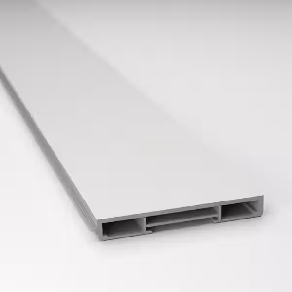 ASPUDDEN Цоколь - светло-серый 220x8 см - схема-чертеж с размерами