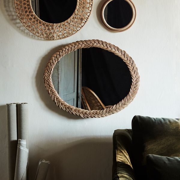 Зеркало, ротанг 50 см IKEA MISSVEDEN МИССВЕДЕН 204.691.57 - фото 4