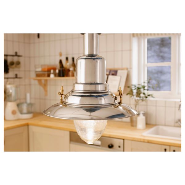 Подвесной светильник ОТТАВА, алюминий - схема-чертеж с размерами