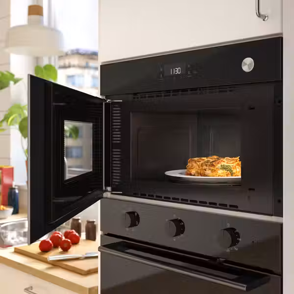 SPJUTBO Встраиваемая микроволновая печь - ИКЕА 300 чёрный - фото 3