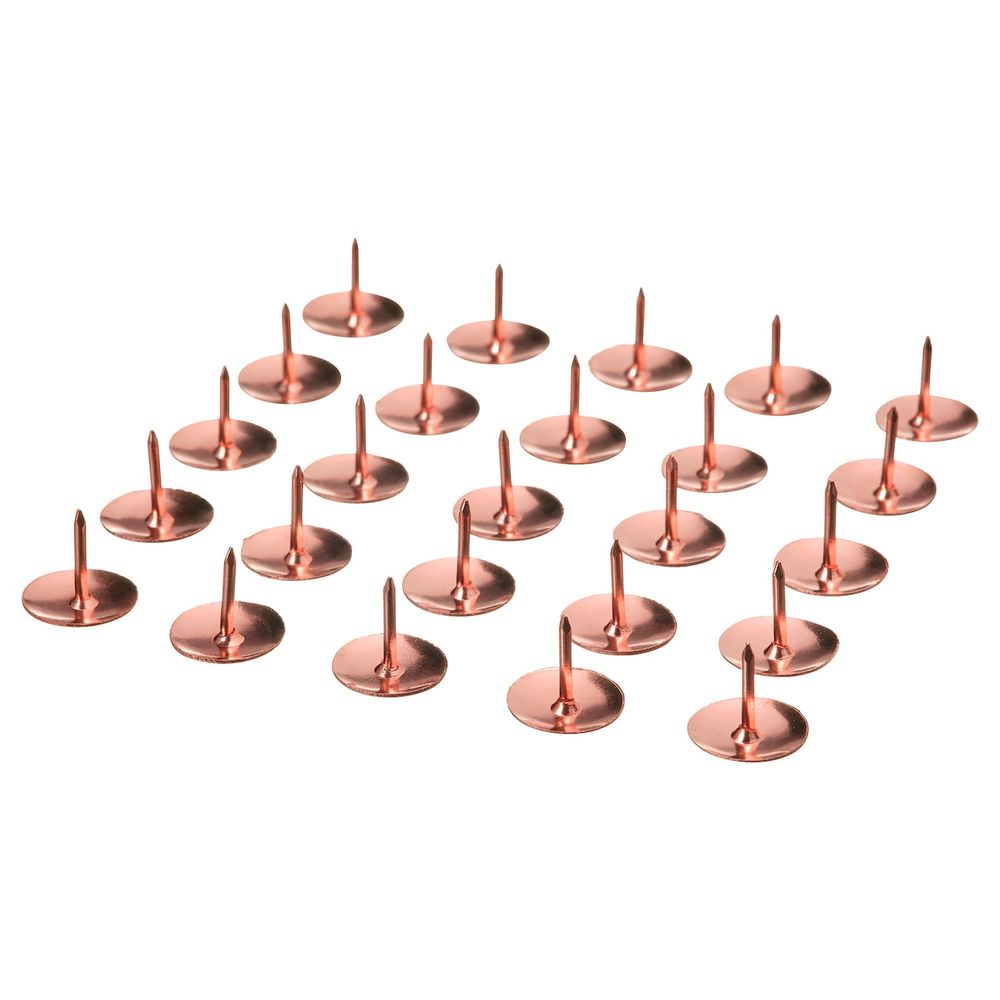 Кнопка канцелярская, розовый/золотой IKEA TOTEBO ТОТЭБО 604.702.10 - фото 1