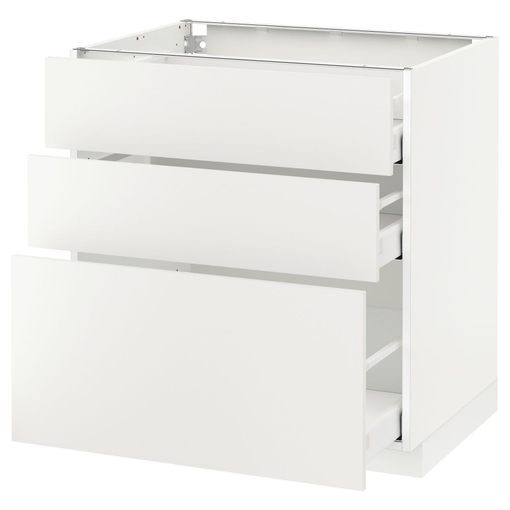 IKEA, вид спереди - схема-чертеж с размерами