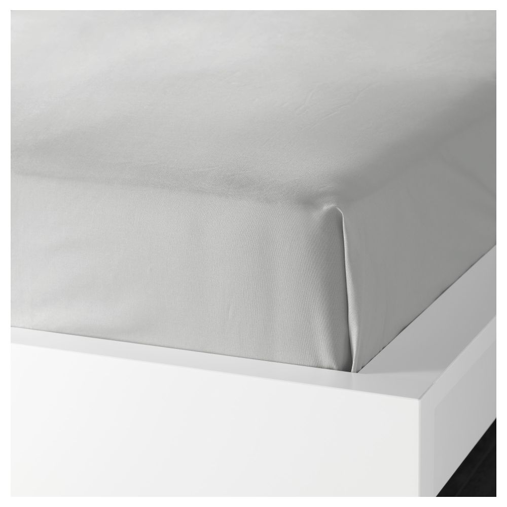 Простыня СЁМНИГ, светло-серый - фото 1