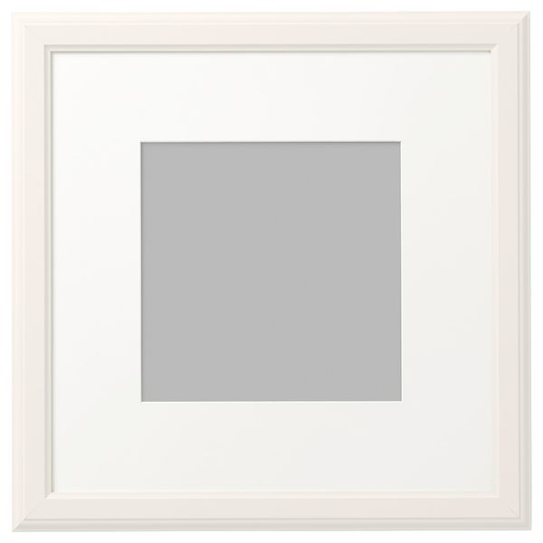 Рама ВИРСЕРУМ, белый (50x50 см) - схема-чертеж с размерами
