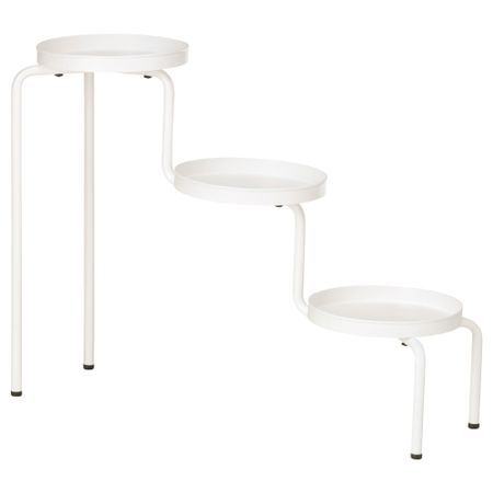 Пьедестал для цветов ИКЕА ПС 2014, белый д/дома/улицы, белый (53 см)