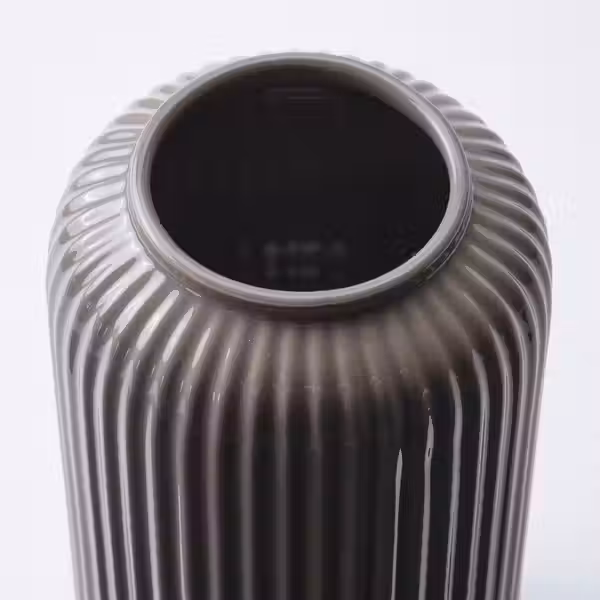 STILREN Ваза - темный серо-бежевый 22 см - фото 4