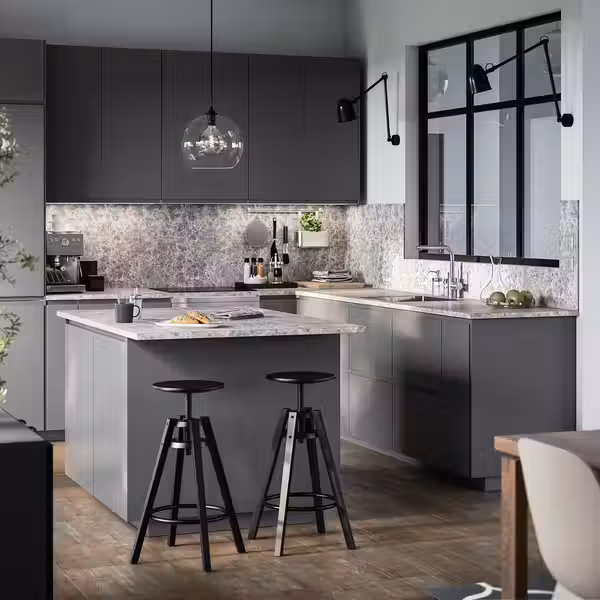 MITTLED Светодиодная подсветка столешницы - регулируемая яркость цвет алюминия 40 см - фото 6