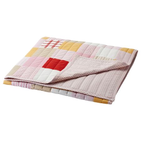 Покрывало ЛЕКАНДЕ, розовый, красный (120x180 см)