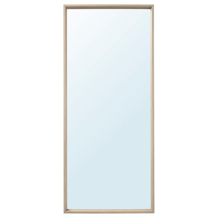 Зеркало, под беленый дуб 65x150 см IKEA NISSEDAL НИССЕДАЛЬ 803.908.73