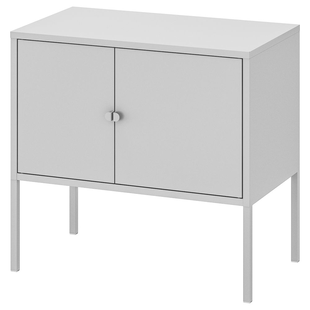 Шкаф, металлический/серый 60x35 см IKEA LIXHULT ЛИКСГУЛЬТ 203.851.29 - фото 1