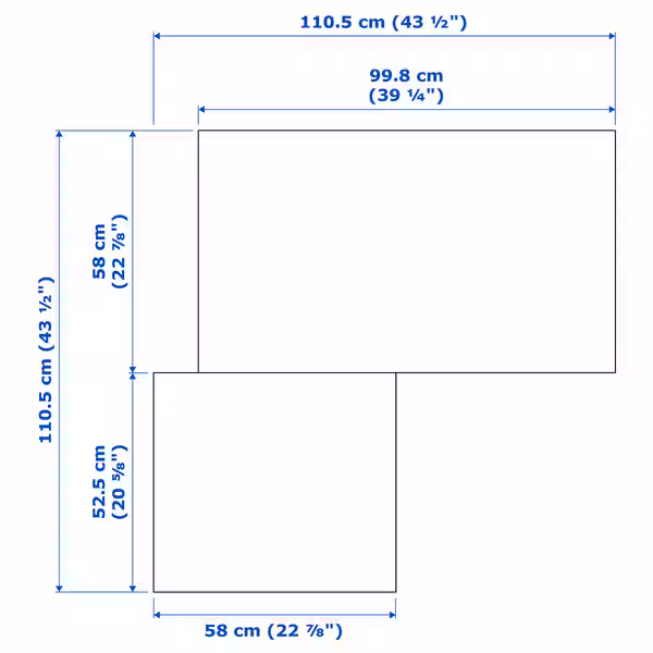 PAX / GRIMO Гардероб угловой - белый/белый 110/110x236 см - фото 5